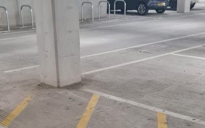 Underground car park clean up